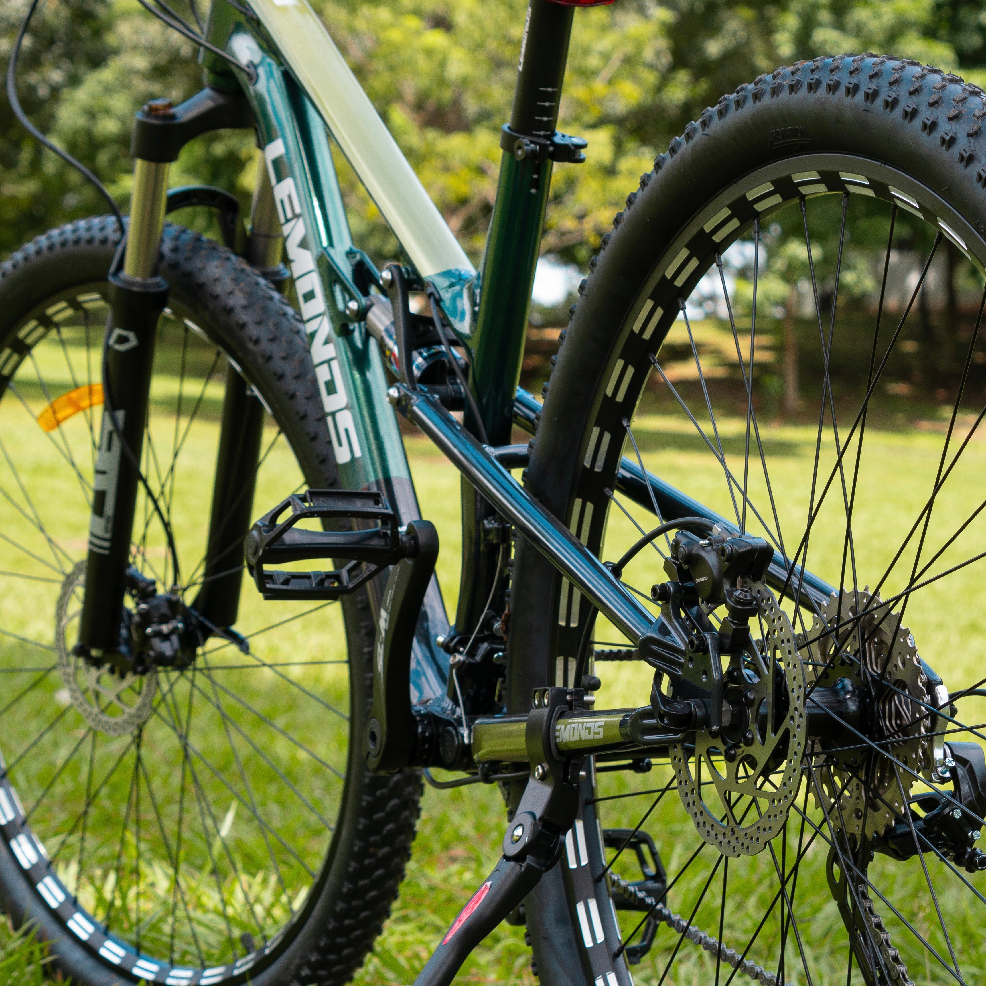 Lemonds 29” Doble Suspensión - Bicicleta montañera para adultos