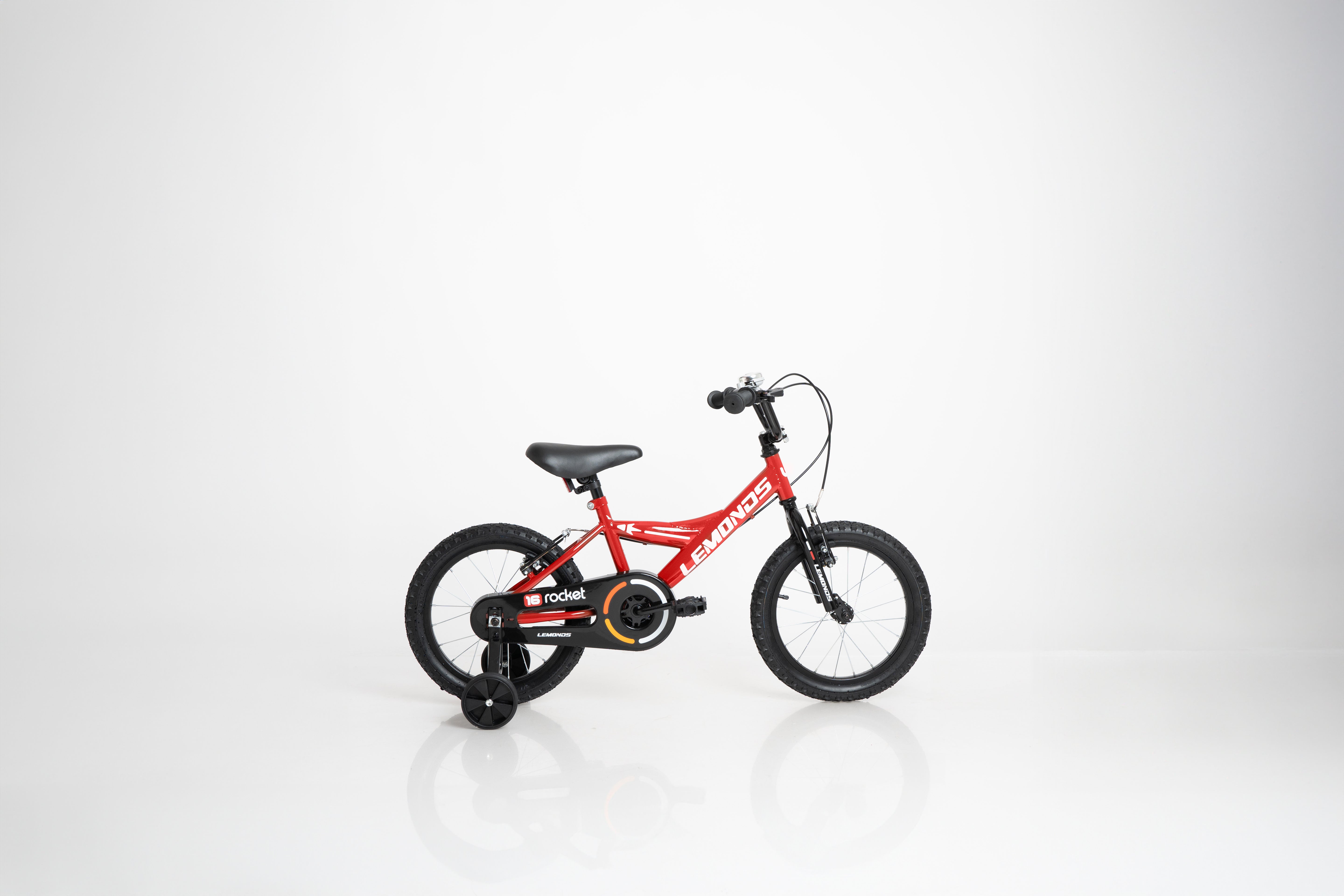 Lemonds 16” ROCKET - Bicicleta infantil para niños de aprox. 4 a 6 años