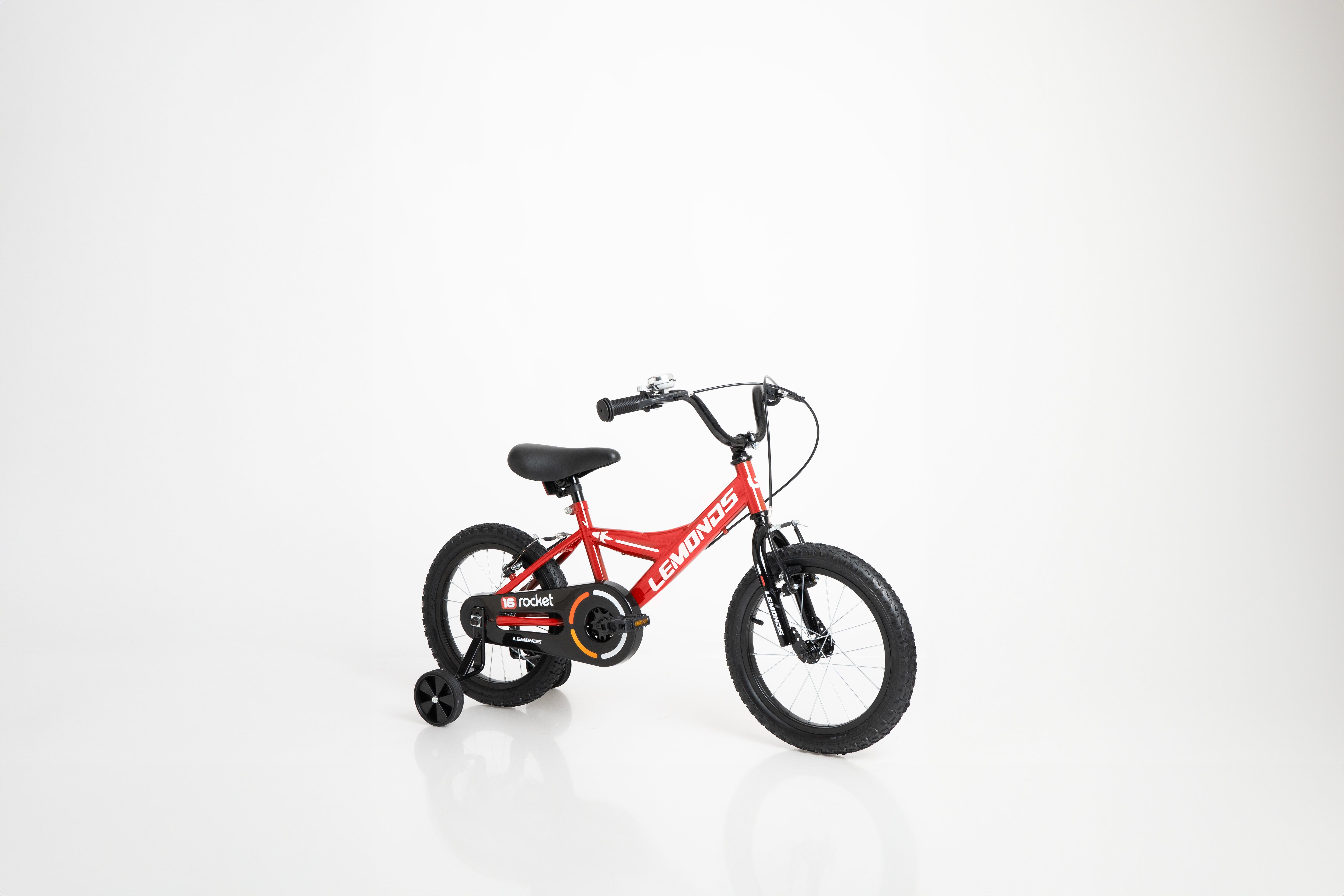 Lemonds 16” ROCKET - Bicicleta infantil para niños de aprox. 4 a 6 años