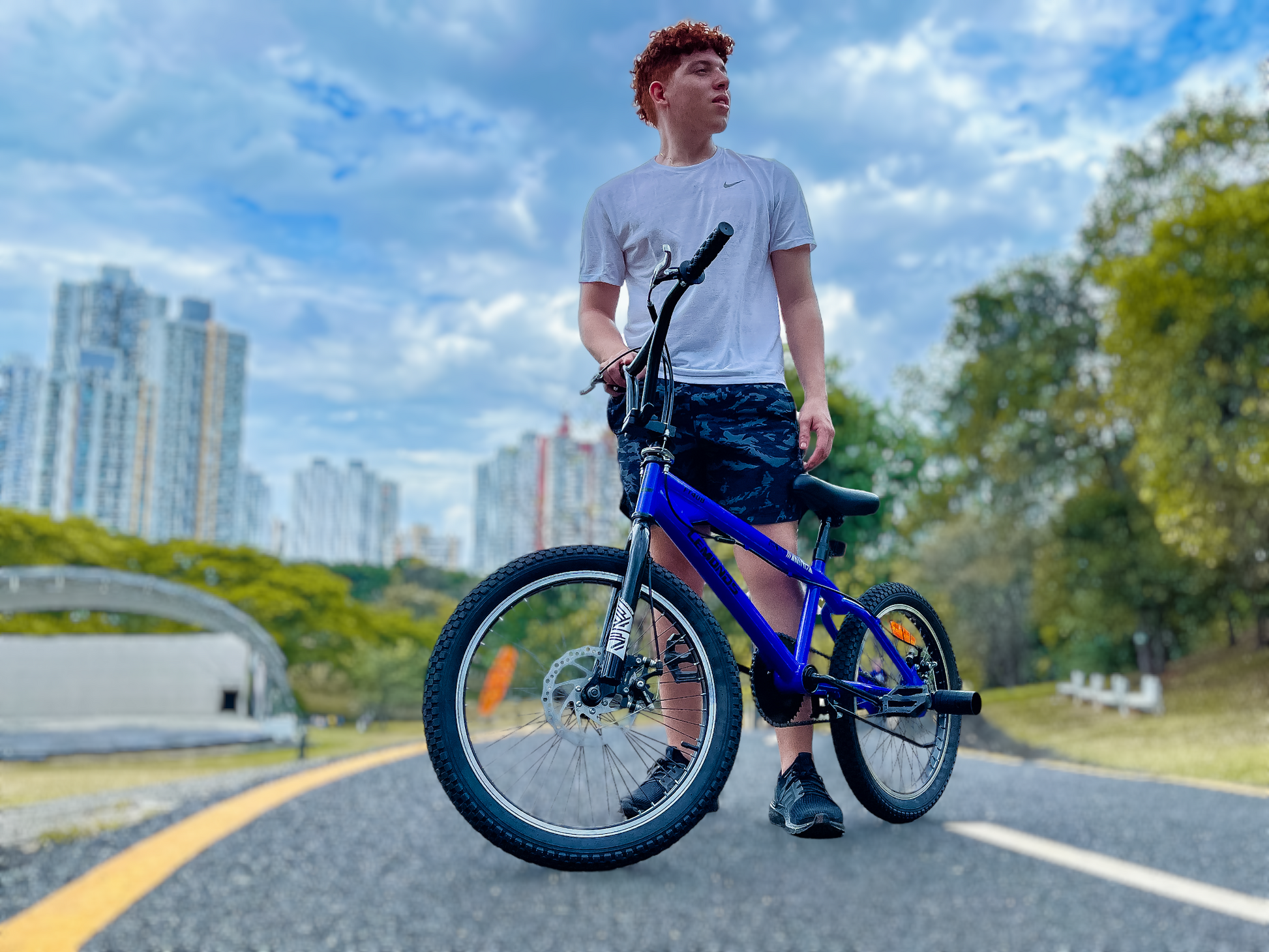 Bicicleta BMX 20 pulgadas Bicicleta de salto estilo BMX para chicos